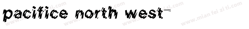 pacifice north west字体转换
